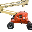 Nacelle articulée 4x4 bi-carburant JLG 450AJ Serie 2